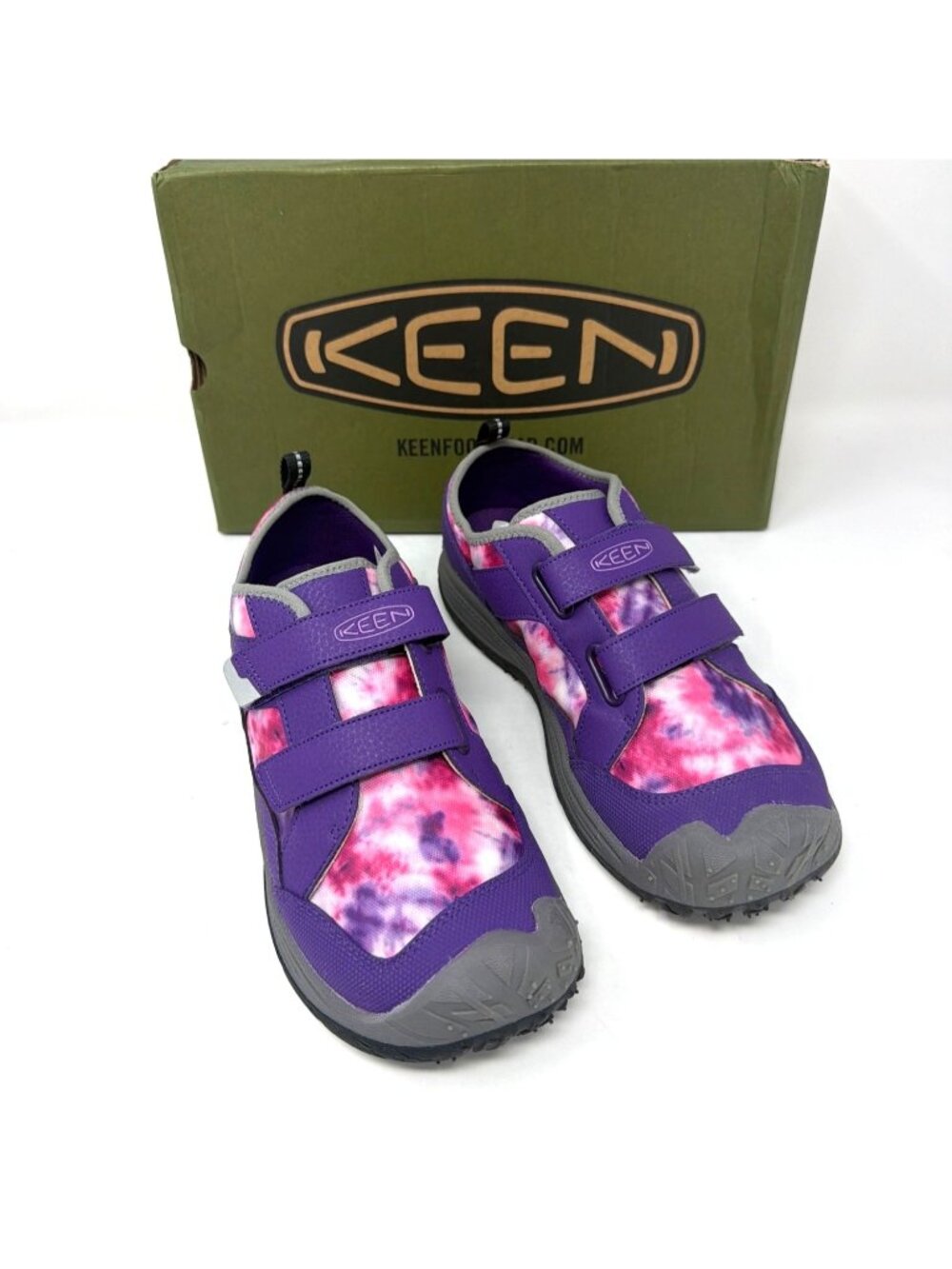 KEEN Speed Hound Kids Bike Tread Easy On Sneakers Unisex Casual Athletic Shoes 5